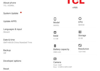 Using Alcatel TCL A3 and TCL A3X Smartphones for VerusCoin (VRSC) Mining