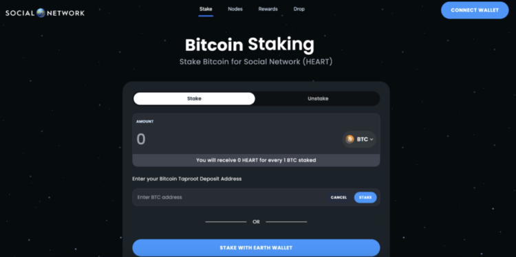 Social Network Launches Testnet for Bitcoin L2 Staking with Native Yield